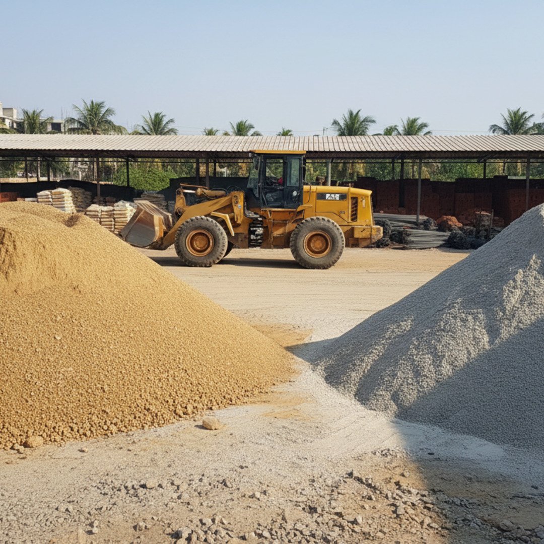 River Sand / M-Sand – Construction Grade